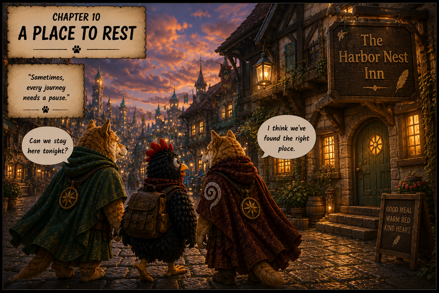 Chapter 10 — A Place to Rest
