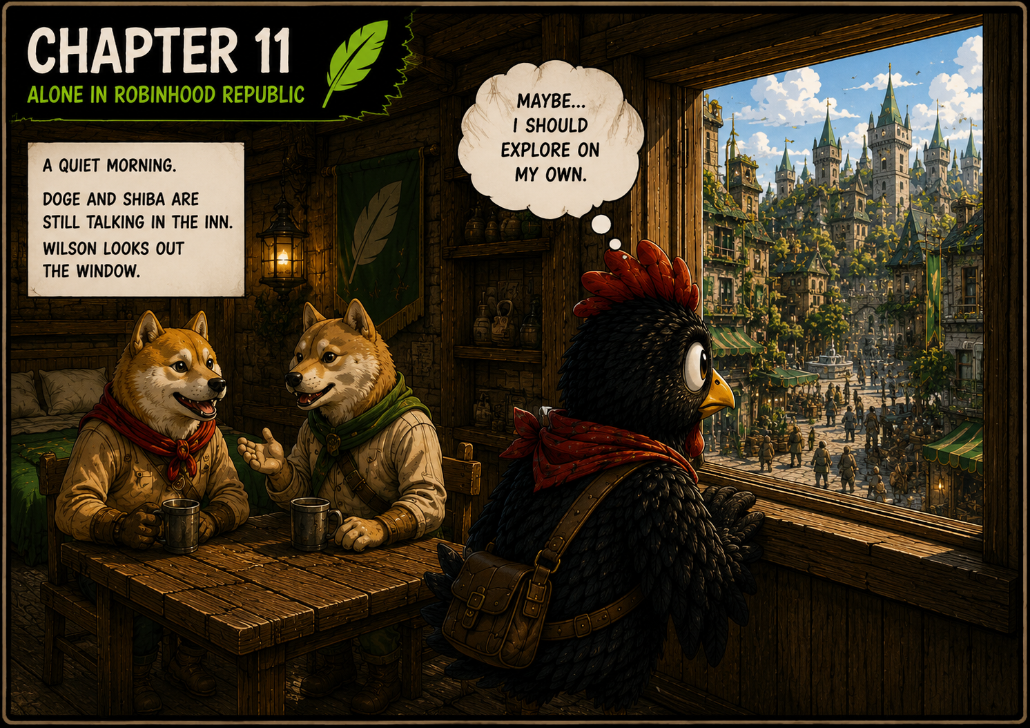 Chapter 11 — Alone in Robinhood Republic