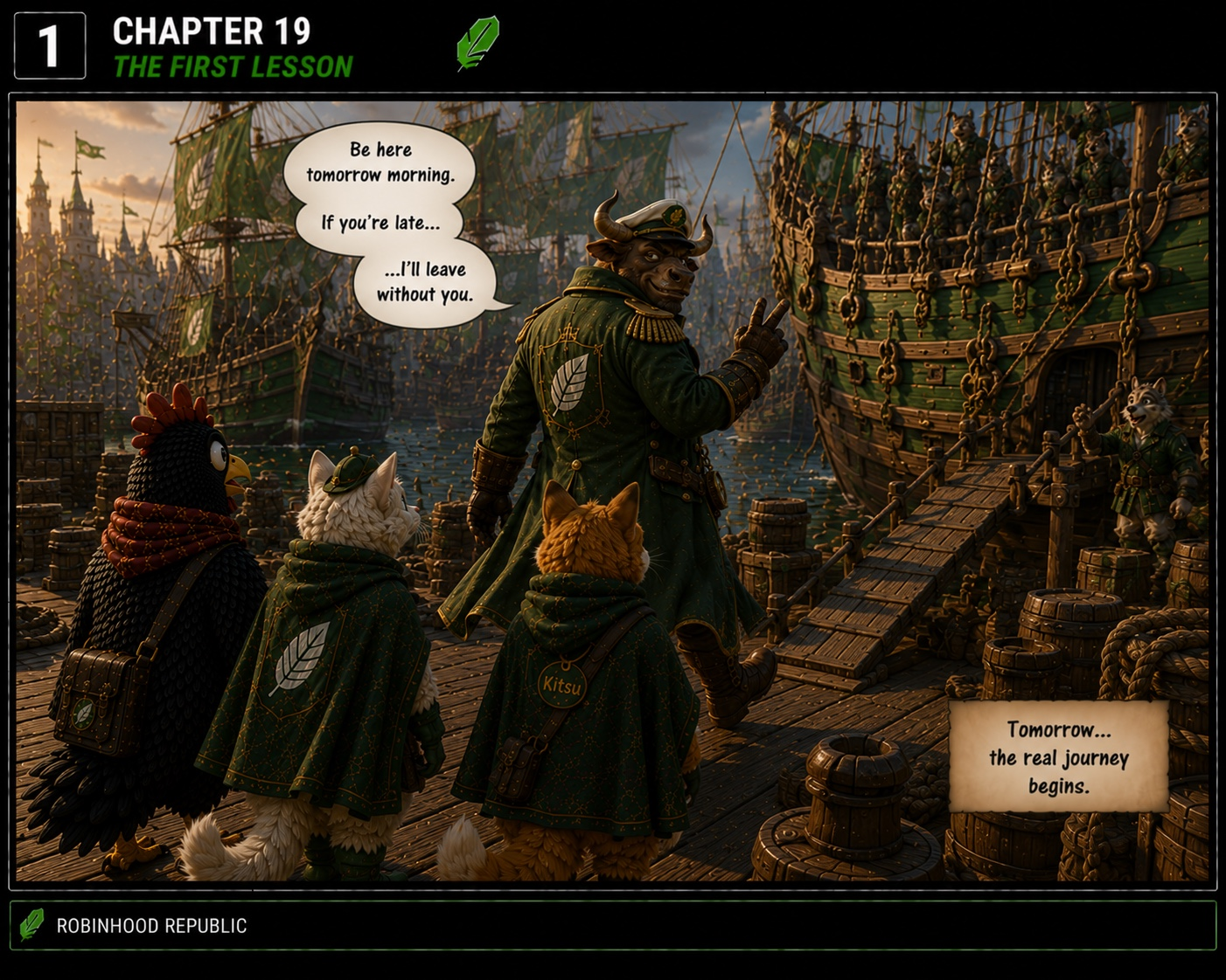 Chapter 19 — The First Lesson
