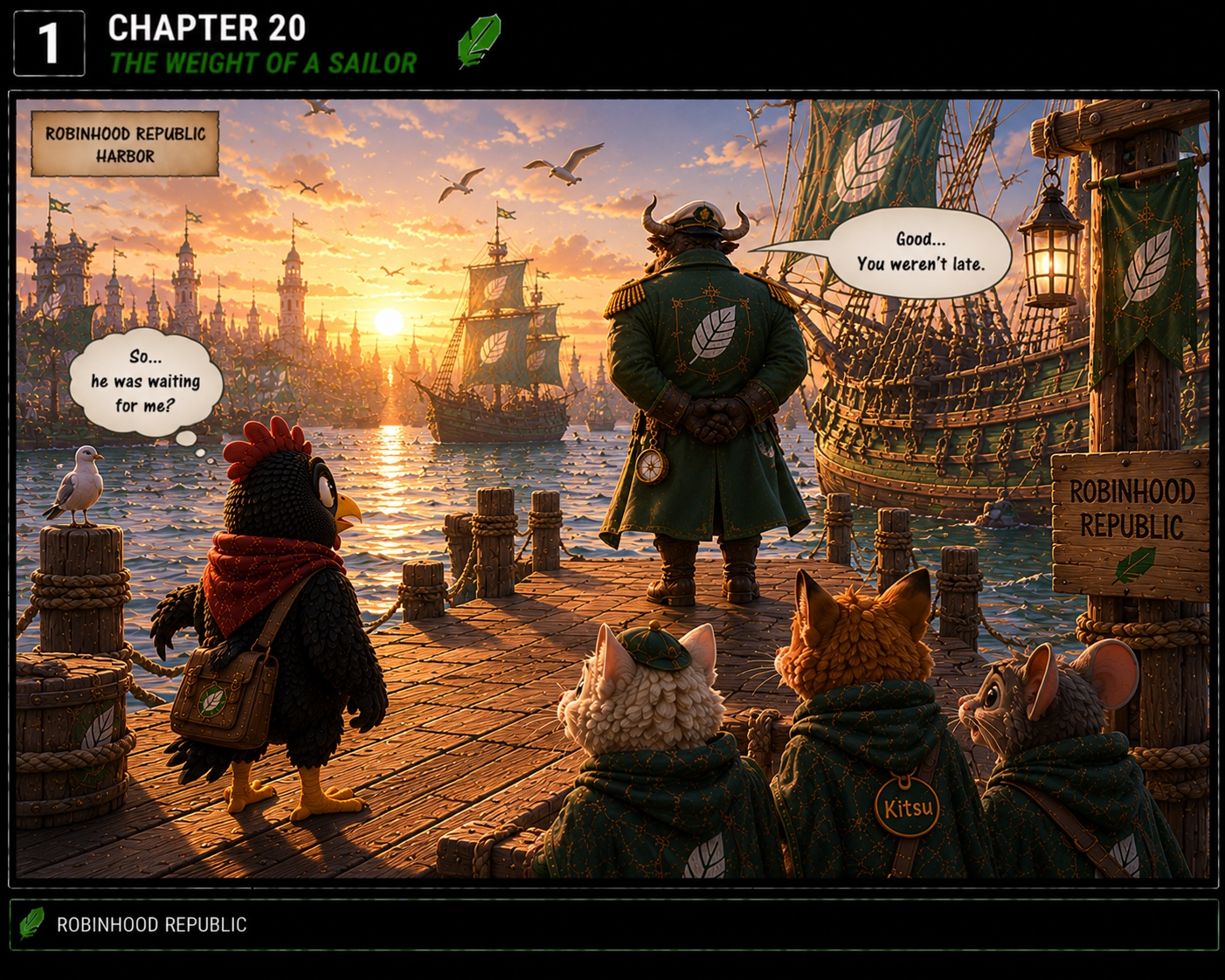 Chapter 20 — The Weight of a Sailor